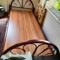 تخت خواب یک نفره فلزی