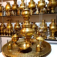 کلکسیونی برنجی aaduri ذغالی سماور مسی زغالی گازی|کلکسیون اشیاء عتیقه|اصفهان, دستگرده|دیوار