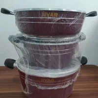 سرویس قابلمه ژیوار اصل دیزاین ایتالیا آکبند