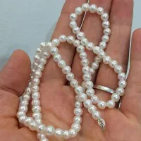 گردنبند مروارید پرورشی درجه یک