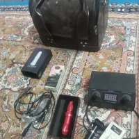 دستگاه تاتو با تمام وسایل