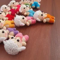 عروسک بافتنی ببعی مل مل