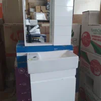 روشویی کابینتی ست سفید