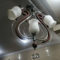 لوستر خارجی سالم بدون ضربه|لوستر و چراغ آویز|شوشتر, |دیوار