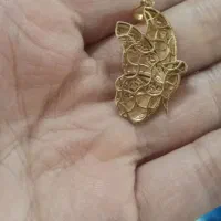 طلا پلاک پروانه|جواهرات|زنجان, |دیوار