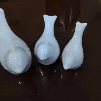 گنجشک سرامیکی سه عددی|صنایع دستی و سایر لوازم تزئینی|کرج, شهرک یاس جنوبی|دیوار