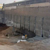 سازه نگهبان شاتکریت استرند هوا برش