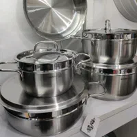 سرویس قابلمه و تابه تمام استیل کرکماز  ترکیه اکبند|ظروف پخت‌وپز|تهران, فتح|دیوار