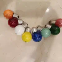 لامپ های رنگی تخم مرغی 15 وات شب خوابی