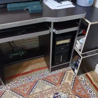 کمد میز تحریر و کتابخانه|کتابخانه، شلف، قفسههای دیواری|تهران, استاد معین|دیوار