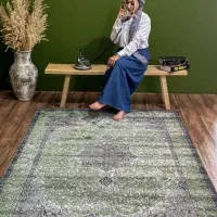 فرش های مدرن با رنگبندی سبز وینتیج ۱۲و۹و۶متری|فرش|قم, باجک دو|دیوار