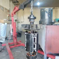 سیم پیچی الکتروموتور تعمیر موتور برق  ژنراتور
