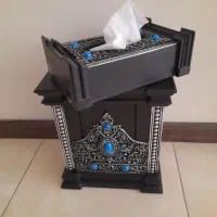 ست سطل وجا دستمالی