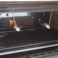 اجاق گاز استیل تکنو ایتالیا مجهز به کانوکشن درحدنو|اجاق گاز و لوازم برقی پختوپز|تهران, کاج|دیوار