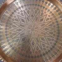 سینی|ظروف سرو و پذیرایی|قم, باجک سه|دیوار