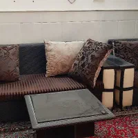 مبل راحتی هفت نفره|مبلمان خانگی و میز عسلی|قم, زاد|دیوار