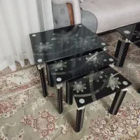 جلو مبلی شیشه ای