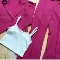 کت و شلوار و تاپ دخترونه