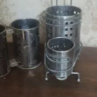 ۲ عدد جا قاشقی استیل|آب‌چکان و نظم‌دهنده ظروف|قرچک, زیبا شهر|دیوار