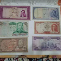 تعدادی اسکناس زمان شاه|کلکسیون سکه، تمبر، اسکناس|بانه, |دیوار