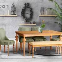 میز غذاخوری نیکا|میز و صندلی غذاخوری|قشم, |دیوار