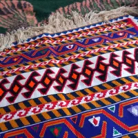 گلیم  دست باف نو۱۲۰عرض ۷۰ طول|گلیم، جاجیم، گبه|شیراز, لشکری‎|دیوار