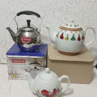 سه عدد قوری طبق عکس