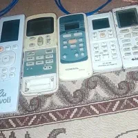 کنترل کولرهای اسپیلت 5عدد سالم و درحدنو|کولر گازی و فن‌کوئل|میناب, |دیوار