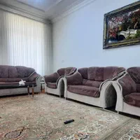 مبل راحتی هفت نفره همراه جلو مبلی وعسلی