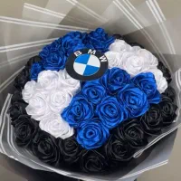 سفارش گل با روبان  هدیه‌ای ماندگار