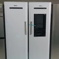 یخچال دوقلو سیلور ایس موتور LG شرایطی|یخچال و فریزر|قم, نیروگاه|دیوار