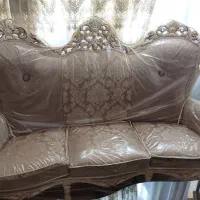 2دست مبلمان+ست ناهارخوری+میزهاشون+تخت سنتی|مبلمان خانگی و میز عسلی|اصفهان, جاوان|دیوار