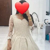 لباس عروس آستین دار