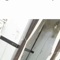 پرده رنگ کرم وقهواه ی