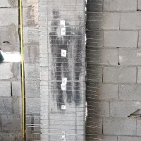 رابیس کاری  با (تپانچه) ستون ها