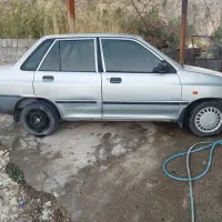 پراید مدل 86 رنگ نقرآبی 90درصد فابریک بسیار تمیز