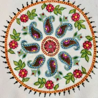 دو عدد پته رنگرزی گیاهی