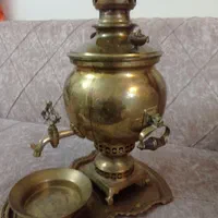 سماور روسی ده مهر|کلکسیون اشیاء عتیقه|تهران, میدان ولیعصر|دیوار