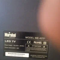 تلویزیون مارشال|تلویزیون و پروژکتور|فولادشهر, مسکن مهر فولادشهر|دیوار