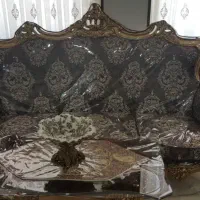 مبلمان بهمراه ناهار خوری،ویترین،تخت،میزآرایش|مبلمان خانگی و میز عسلی|اصفهان, ملک‌شهر|دیوار