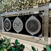 فروش تابلو ساعت دار مدرن مذهبی|تابلو، نقاشی، عکس|تهران, شهرک ولیعصر جنوبی|دیوار