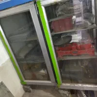 قفسه فلزی ۱۰۰ عدد  و ویترین آلومینیوم چرخدار۳عدد|فروشگاه و مغازه|زنجان, |دیوار