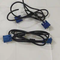 کابل VGA  کابل برق کامپیوتر دی وی دی