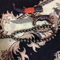 تسبیح نقره کوب|کلکسیون اشیاء عتیقه|مشهد, انقلاب|دیوار