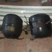 دو عدد موتور یخچال سالم و تمیز مارک اسنوا