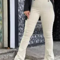 شلوار کتان کش اعلا سایز۴۶ نونونو