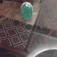 انگشتر زمرد دست ساز قیمت30میلیون