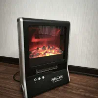 بخاری برقی آراسته مدل شومینه ای