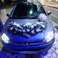 گل آرایی ماشین عروس دسته گل|گل مصنوعی|مشهد, الهیه|دیوار