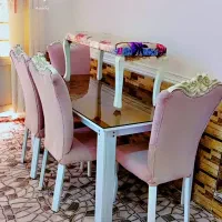 میز غذا خوری شیش نفره|میز و صندلی غذاخوری|خرمشهر, |دیوار